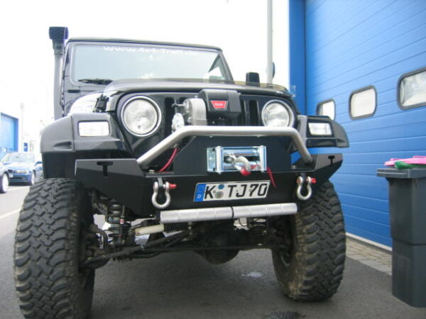 Winden-Stoßstange Jeep TJ GWTec TJ 1 Ohne Edelstahlbügel und rol