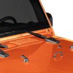 Rugged Ridge Motorhauben Kit schwarz Wrangler JK 13-18