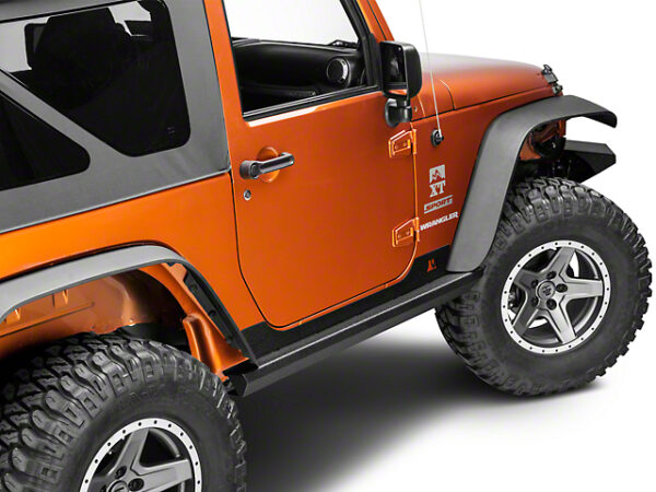 Rugged Ridge XHD Rock Sliders; Jeep JK 07-18 2-Türer