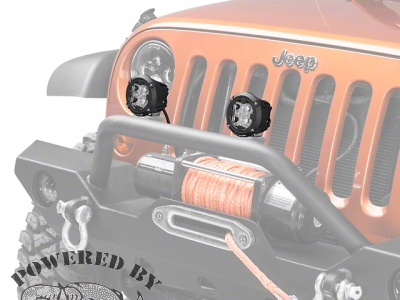 Rugged Ridge Dual beam LED Lights round / Rund