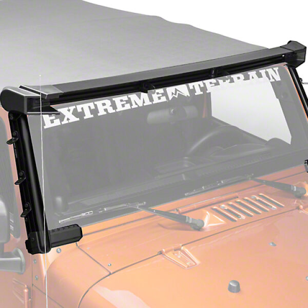 Rugged Ridge Elite Fast Track Windshield Light Bar / LED Halterung Windschutzscheibe
