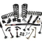 Fahrwerk Jeep Wrangler JL 4-Türer + 3,5" +90mm JKS Suspension System JKS JSPEC Dämpfer