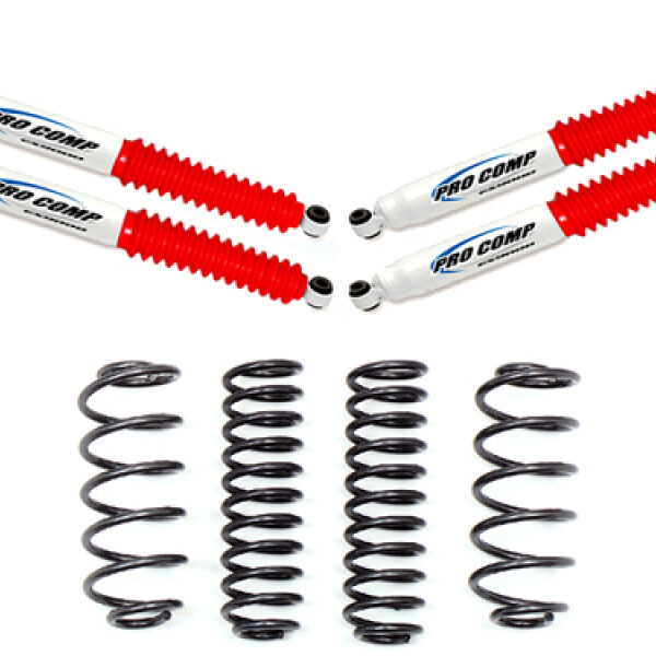 Fahrwerk +2'' = 50mm mit ProComp Stoßdämpfer