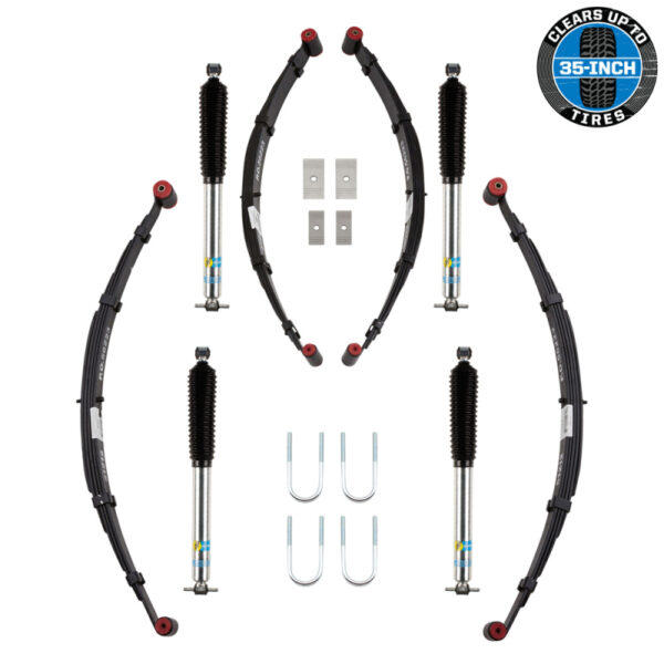 Pro Comp Komplettfahrwerk +2,5" mit Bilstein Stoßdämpfern CJ Bj:82-86