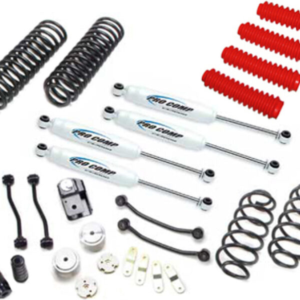 4'' mit ProComp Stoßdämpfer