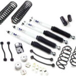 Fahrwerk +4'' = 100mm mit MX Stoßdämpfer - Wrangler JK 07-