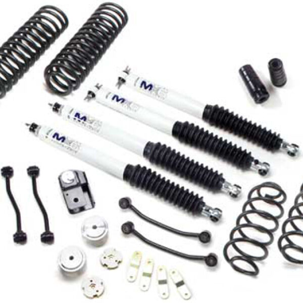 Fahrwerk +4'' = 100mm mit MX Stoßdämpfer - Wrangler JK 07-