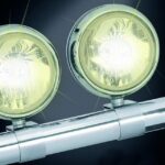 Klemmlampenhalter (Satz) Ø 42 mm, Edelstahl