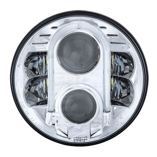 LTPRTZ® 7" LED Frontscheinwerfer 2.0 für Jeep ECE chrom
