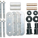 Federschäkel Kit +25mm Hinterachse CJ 76-86