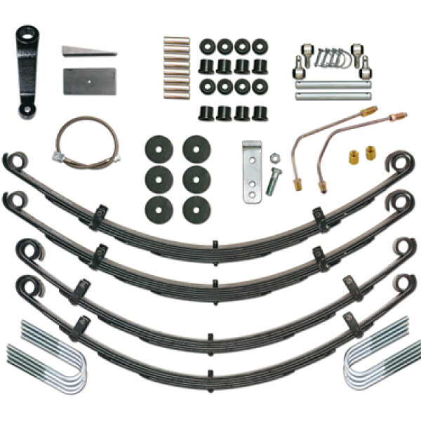 Fahrwerk Standard System + 4" = 100mm mit Rubicon Express Stoßdämpfer
