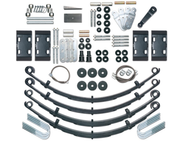 Fahrwerk Extreme Duty + 4,5" = 115mm ohne Stoßdämpfer CJ 76-86