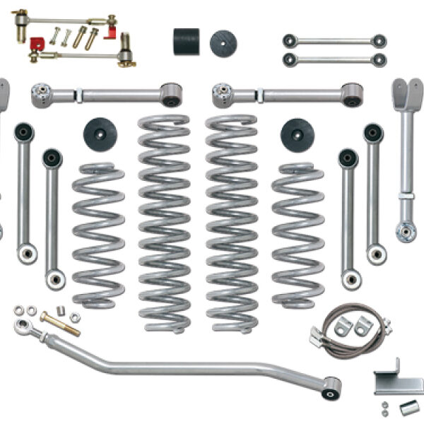 Fahrwerk Super Flex Short Arm +3,5"  mit RXJ Stoßdämpfer -TJ 96