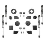 Fahrwerk Economy Kit Rubicon Express +2" = 50mm mit TÜV-Teilegutachten mit RXJ Stoßdämpfer