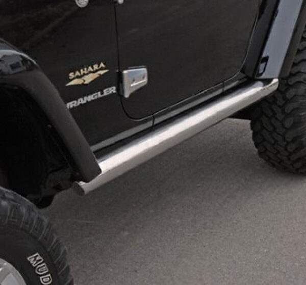 Seitenbügelset Edelstahl,2-Türer Ø 90mm, Wrangler JK, 07-