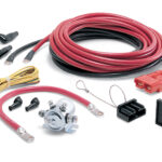 Stromkabel 6,0 m, m. 175 A Stecker u. Abdeckung