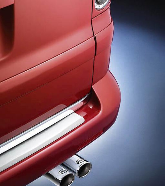 Sport-Endschalldämpfer Edelstahl, VW Bus T5, 2,5 TDI