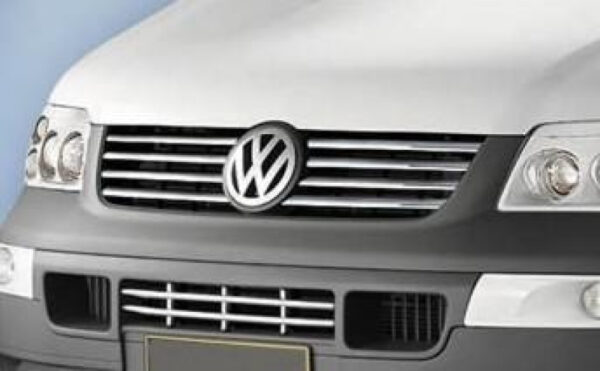 Kühlergrillstreben verchromt, VW Bus T5 Transporter