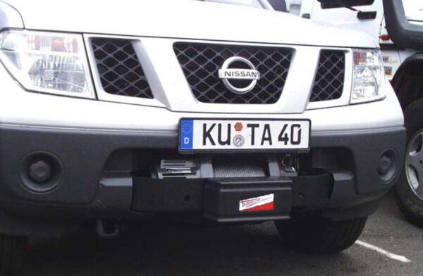 Windenanbausatz Nissan D40, Pathfinder, alle BJ, nur 2,5L Diesel, M6000-XP 9.5