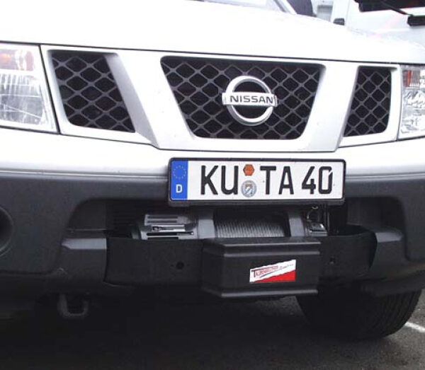 Windenanbausatz Nissan D40, Pathfinder, alle BJ, nur 2,5L Diesel, M6000-XP 9.5