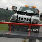 SNO-WAY Schneepflug 203x55 cm mit Niveauausgleich, inkl. Fernbedienung