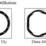 Simmering Kardaneingang + Mutter Dana 35
