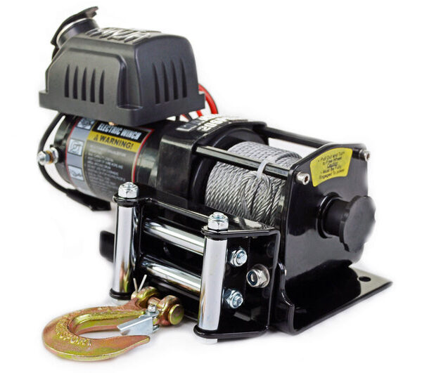 ATV/Quad Elektrische Seilwinde Warrior NINJA 2000LB A 907 kg 12 V