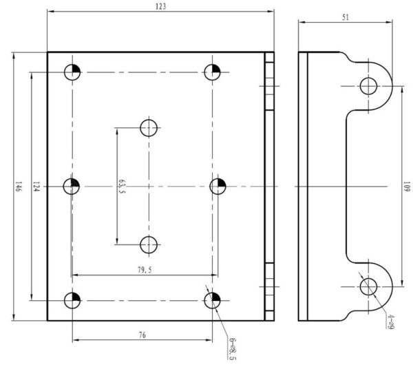 ATV/Quad Elektrische Seilwinde Warrior NINJA 3500LB 1,6 t 12 V Kunststoffseil