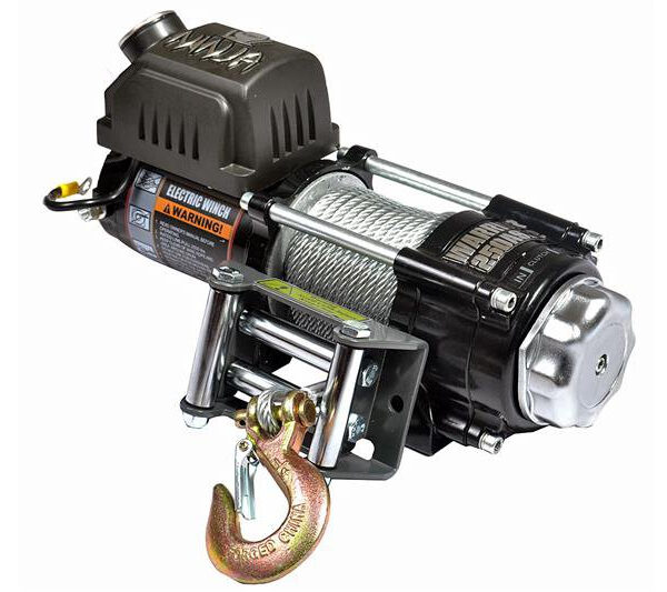 ATV/Quad Elektrische Seilwinde Warrior NINJA 2000LB A 907 kg 12 V Kunststoffseil