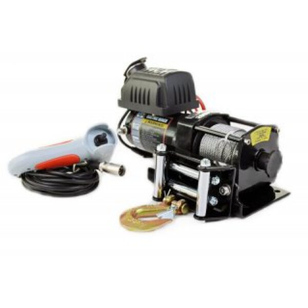 ATV/UTV Quad Elektrische Seilwinde Warrior NINJA 2000LB A 909 kg 24 V