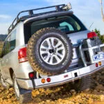ARB Heckstoßstange Toyota J100 IFS, schwarz