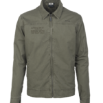 MAN COTTON SHORT JACKET J5S Gr. L Dusky Green