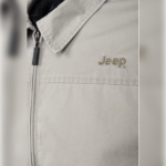 MAN COTTON SHORT JACKET J5S Gr. L Grey Dawn