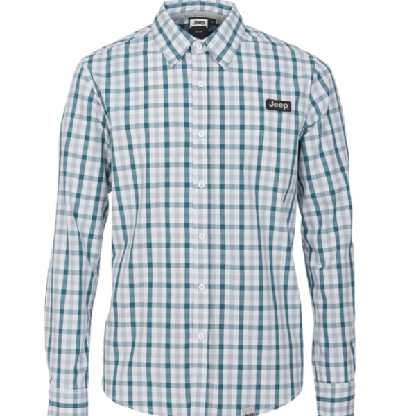 MAN COTTON CHECK SHIRT LONG SLEEVES J5S Gr. L