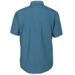 MAN COTTON SHIRT SHORT SLEEVES W/POCKETS J5S Gr. L Indigo