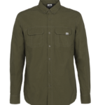 MAN SHIRT LONG SLEEVES W/POCKETS J5W Gr. L Dark Green