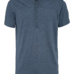 MAN GRANDAD NECK T-SHIRT SHORT SLEEVES J4W Gr.L Dark denim