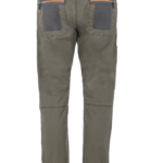 MAN TROUSERS W/ ZIPPED MESH POCKETS Gr.50 Dusky Green