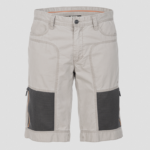 MAN SHORTS W/ ZIPPED MESH POCKETS Gr.50 Grey Dawn/Dark Grey