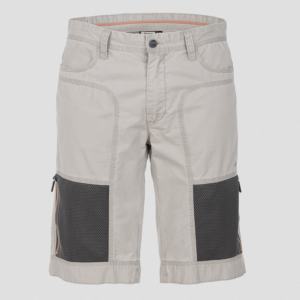 MAN SHORTS W/ ZIPPED MESH POCKETS Gr.50 Grey Dawn/Dark Grey