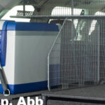 Montagestück für Ladeschutzgitter für Schubladen mit Auszug, links