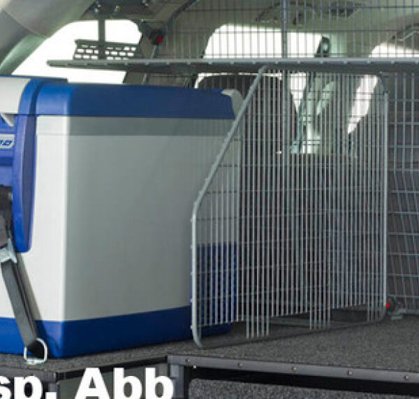 Montagestück für Ladeschutzgitter für Schubladen mit Auszug, rechts