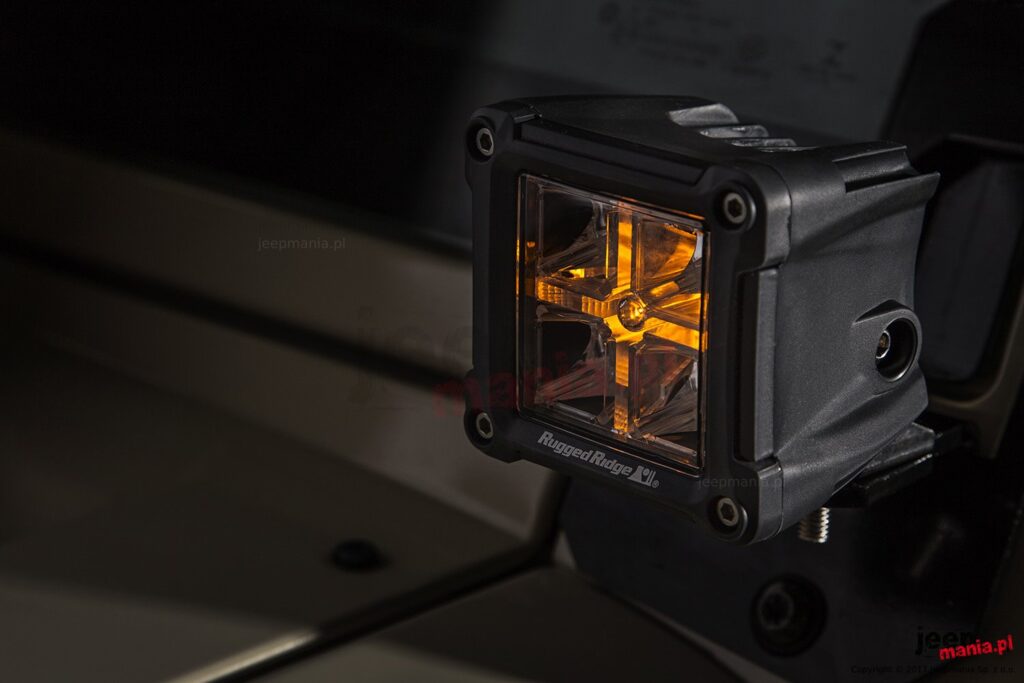 Rugged Ridge Dual beam LED Lights round / Rund