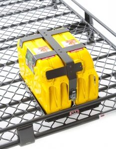 ARB Kanisterhalter, für 2 20l Kanister für ARB Dachträger