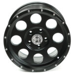 Dura Trail Alufelge schwarz 9x17 ET +16 mit TÜV-Gutachten - Wrangler JK 07 -