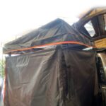 Duschzelt mit Regenhaube100 x 180cm | VICKYWOOD