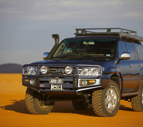 ARB Windenstoßstange Toy. J100 IFS, '03, graumetallic