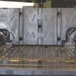 Front Runner aufrechtstehender Wassertank mit zwei Aussparungen - flach