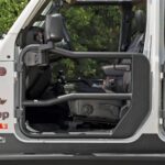 Rugged Ridge Front Tube Doors w. Mirrors; Halbtüren in Rohr-Optik vorne mit Spiegeln halter Wrangler JL 18-