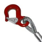 Haken für Kunststoffseil 12mm inkl. Verbinder, 3.150 kg Tragkraft